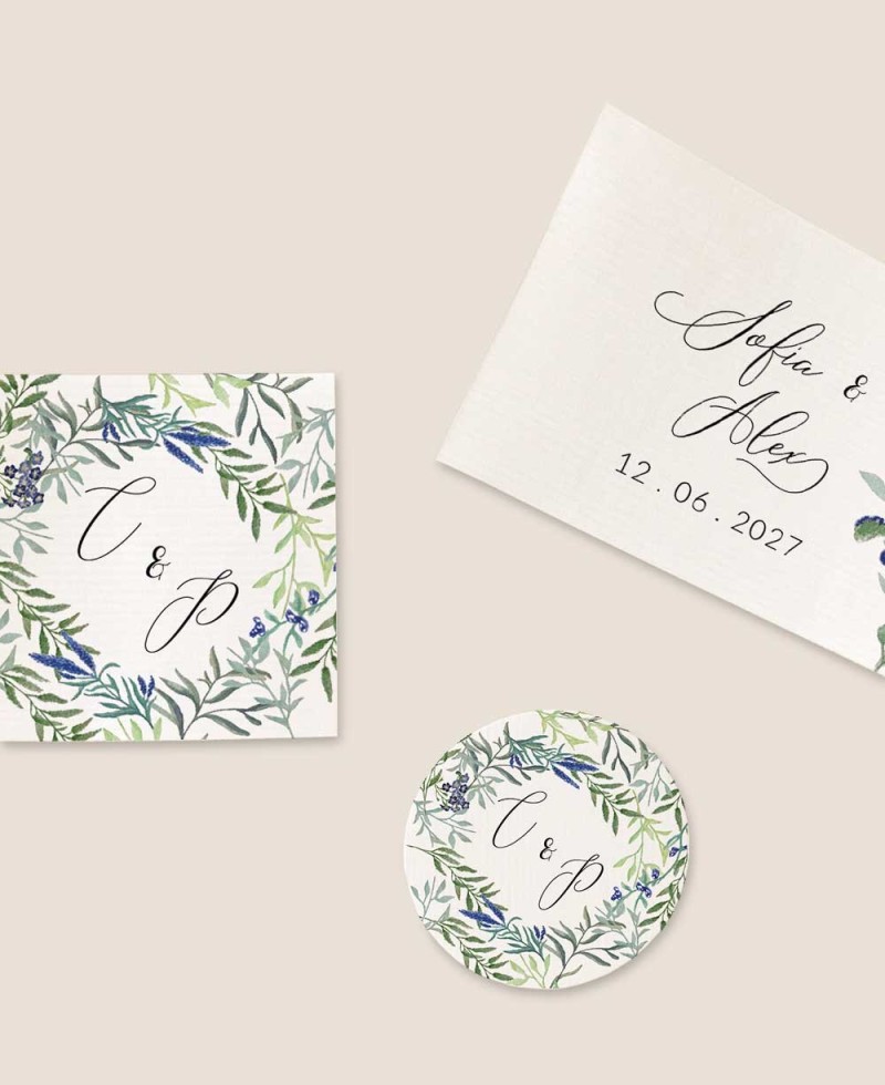 Formatos pegatinas para detalles de boda jacintos silvestres Formatos pegatinas para detalles de boda jacintos silvestres