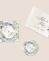Formatos pegatinas para detalles de boda jacintos silvestres