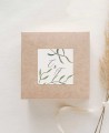 Adhesivo decorativo con iniciales colección botánica