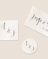 Formats circular stickers collection photobooth