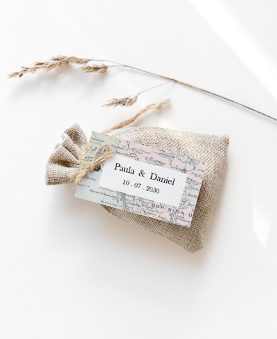 Carta decorativa per la mappa dei ricordi del matrimonio
