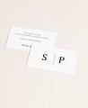 Carte d’enregistrement de mariage pour numéro de compte minimaliste