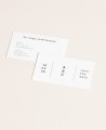 Biglietto di nozze RSVP collezione minimale manhattan