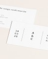 Biglietti di conferma per matrimoni, accessori, inviti, minimalisti