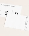 Confirmation de la carte de présence pour les mariages collection minimale Tokyo