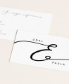 Biglietti di conferma per matrimoni, accessori, inviti, minimalisti
