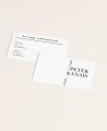 Cartolina di conferma per matrimoni collezione minimalista Berlino