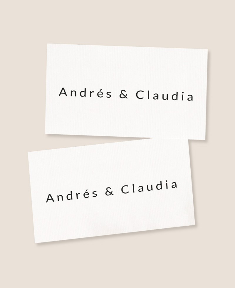 Pegatina rectangular horizontal para regalos de boda personalizados Pegatina rectangular horizontal para regalos de boda personalizados