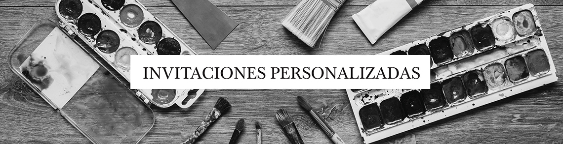 Invitaciones de boda personalizadas