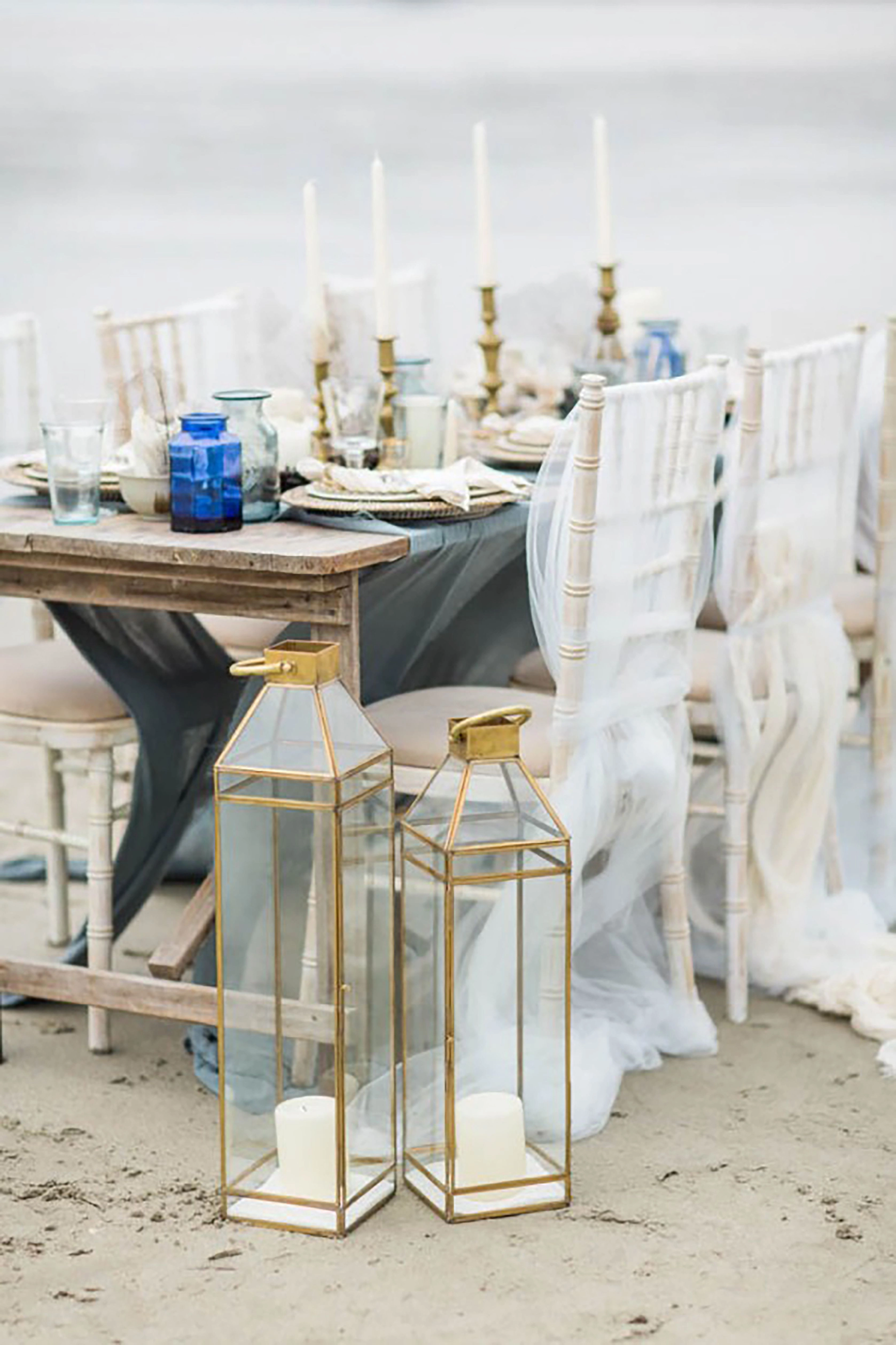 Boda Marina decoración