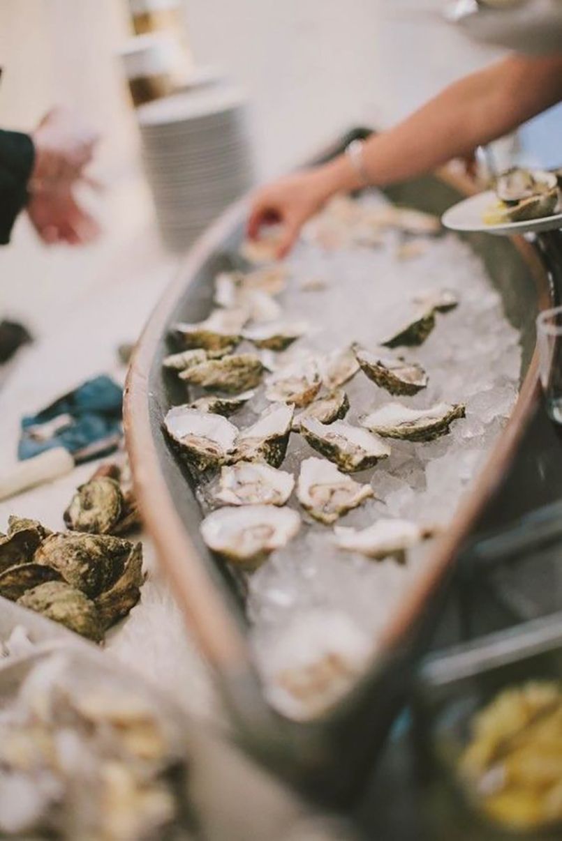 Boda Marina gastronomía