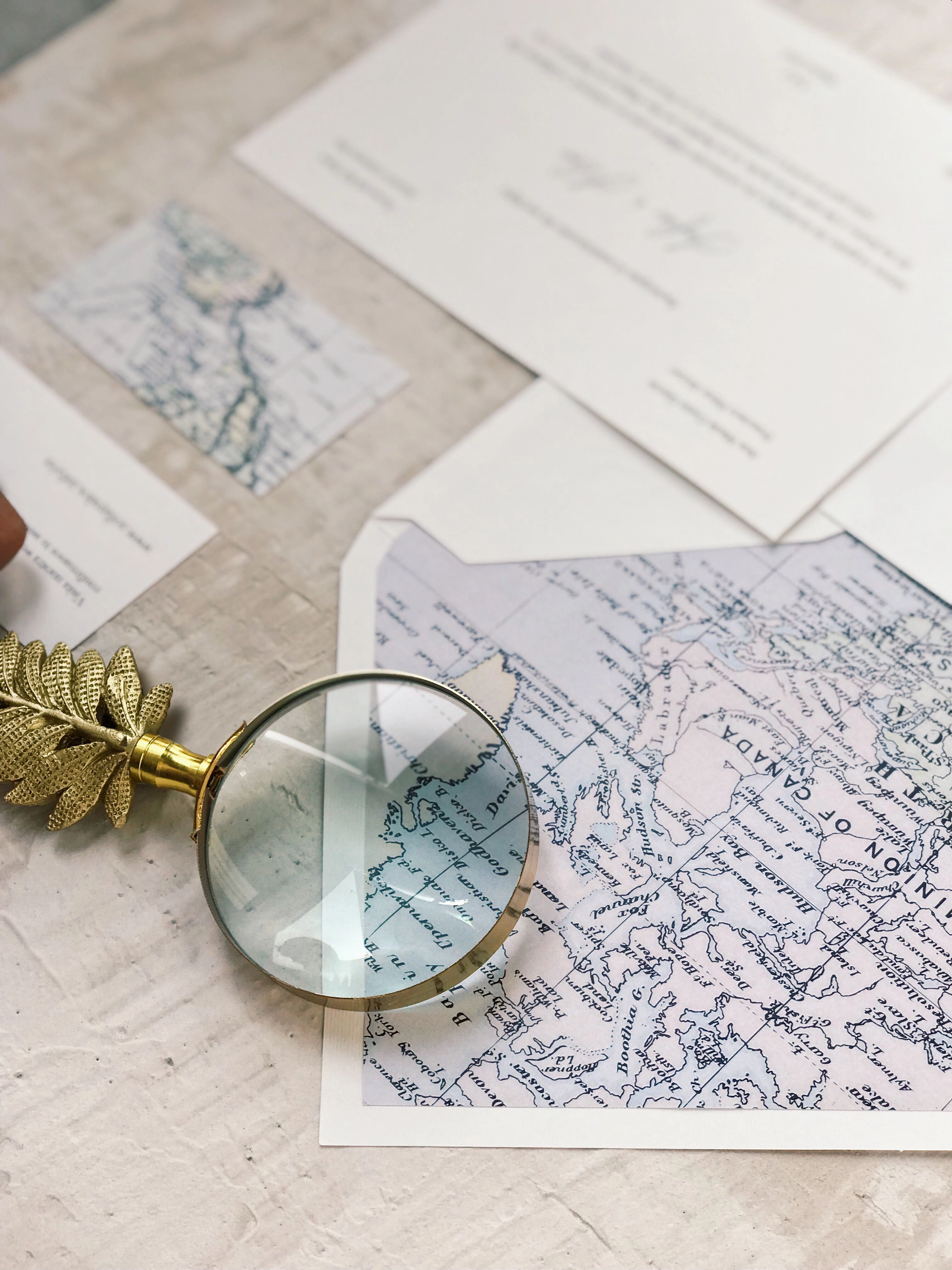 Invitaciones de boda originales viaje Marmarina