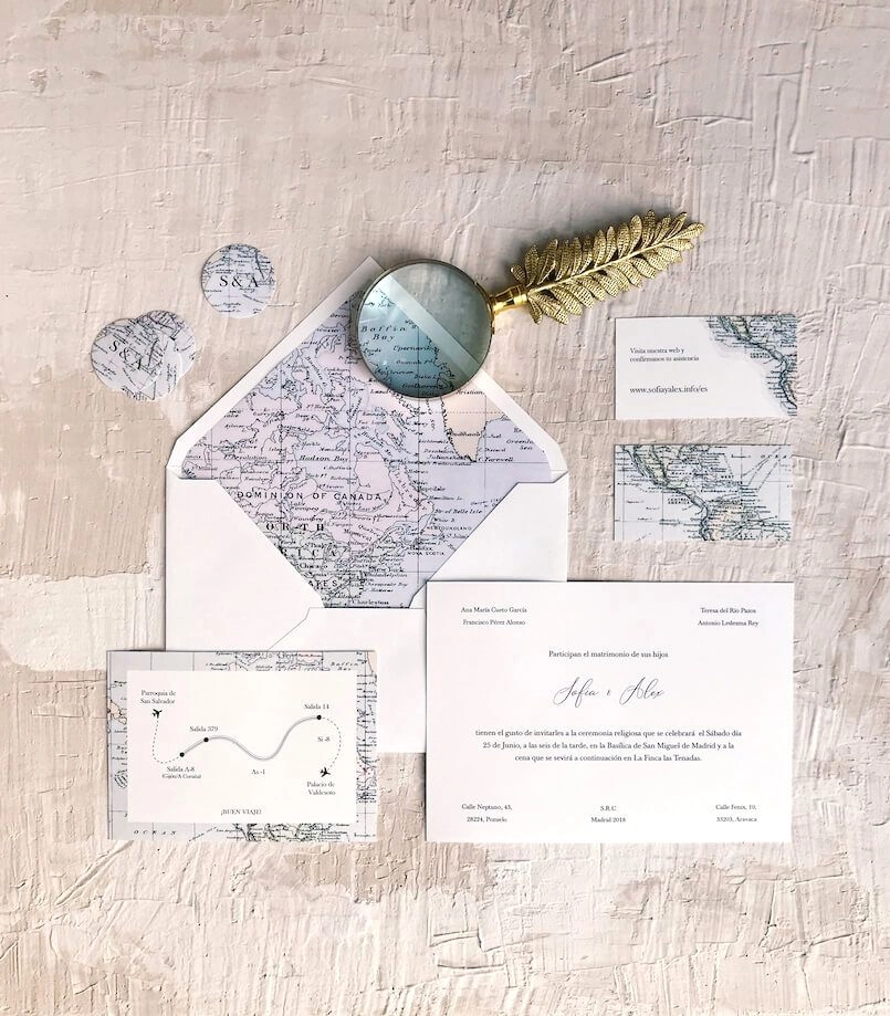 Mejores proveedores Marmarina Invitaciones de boda