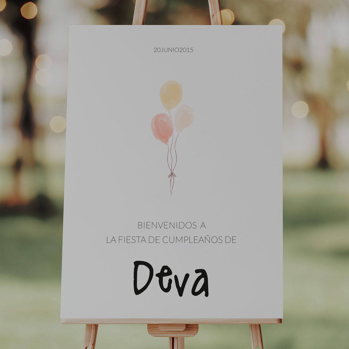 Carteles de bienvenida