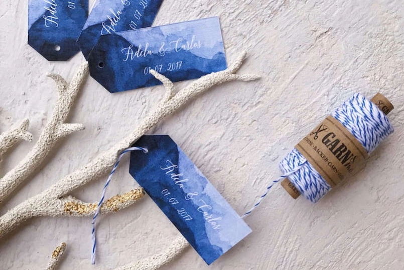 4 Momentos para usar las etiquetas de boda