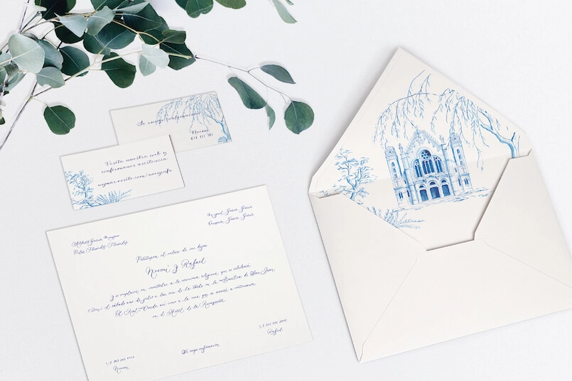 Invitaciones de boda originales vintage: cómo conseguirlas